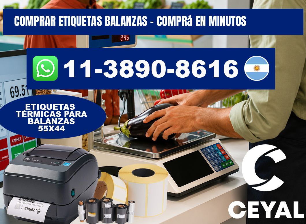 COMPRAR ETIQUETAS BALANZAS - Comprá en minutos