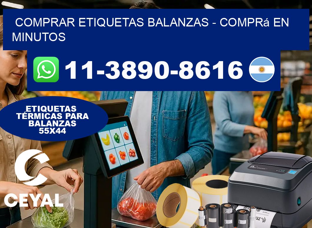 COMPRAR ETIQUETAS BALANZAS - Comprá en minutos