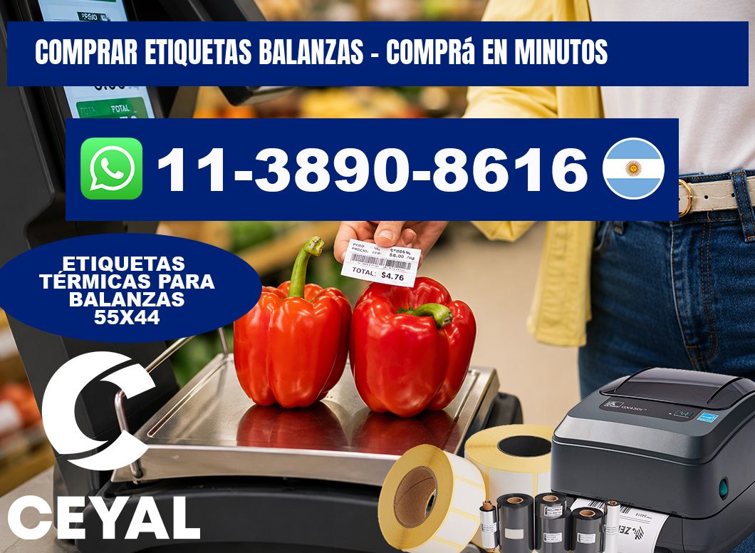 COMPRAR ETIQUETAS BALANZAS - Comprá en minutos