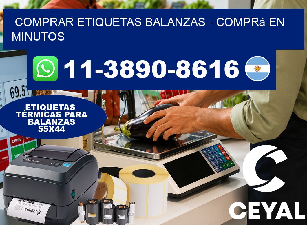 COMPRAR ETIQUETAS BALANZAS – Comprá en minutos