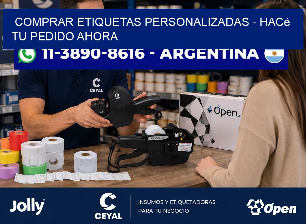 COMPRAR ETIQUETAS PERSONALIZADAS - Hacé tu pedido ahora