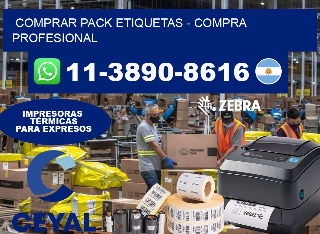 COMPRAR PACK ETIQUETAS - Compra profesional