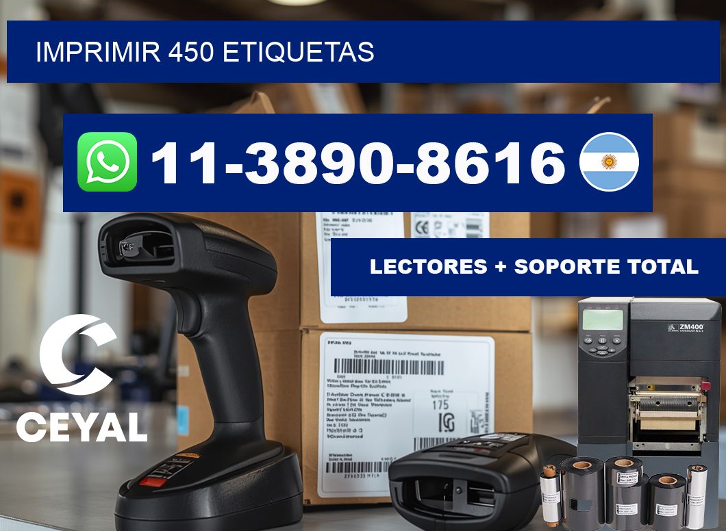 IMPRIMIR 450 ETIQUETAS