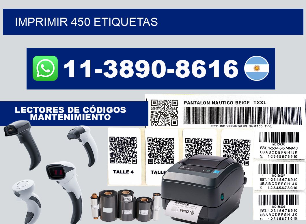 IMPRIMIR 450 ETIQUETAS