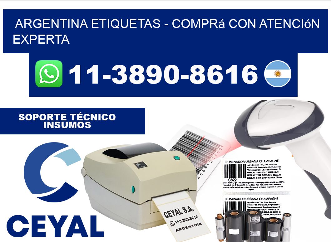 ARGENTINA ETIQUETAS - Comprá con atención experta