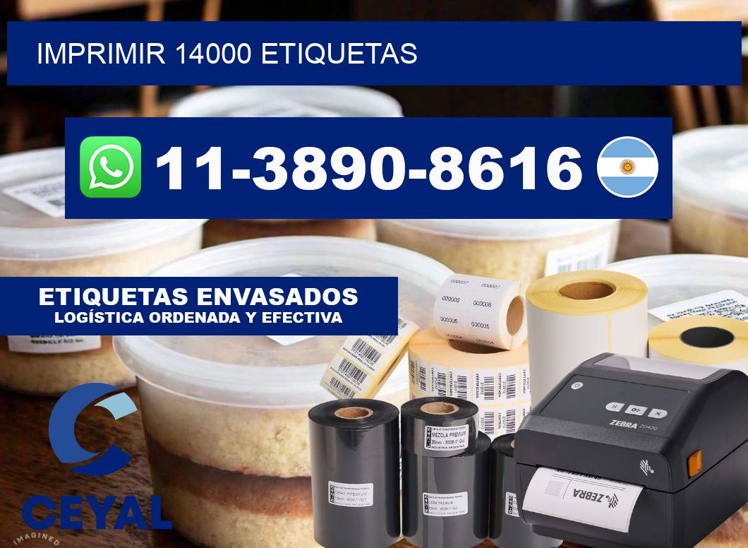 IMPRIMIR 14000 ETIQUETAS