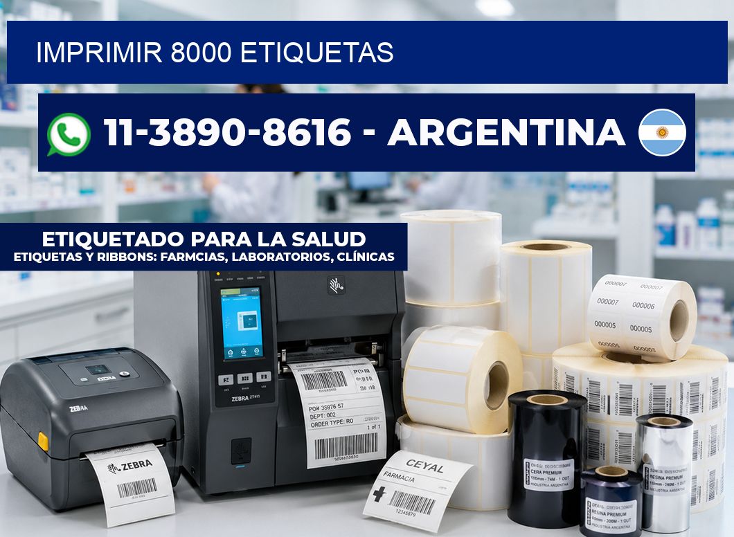 IMPRIMIR 8000 ETIQUETAS