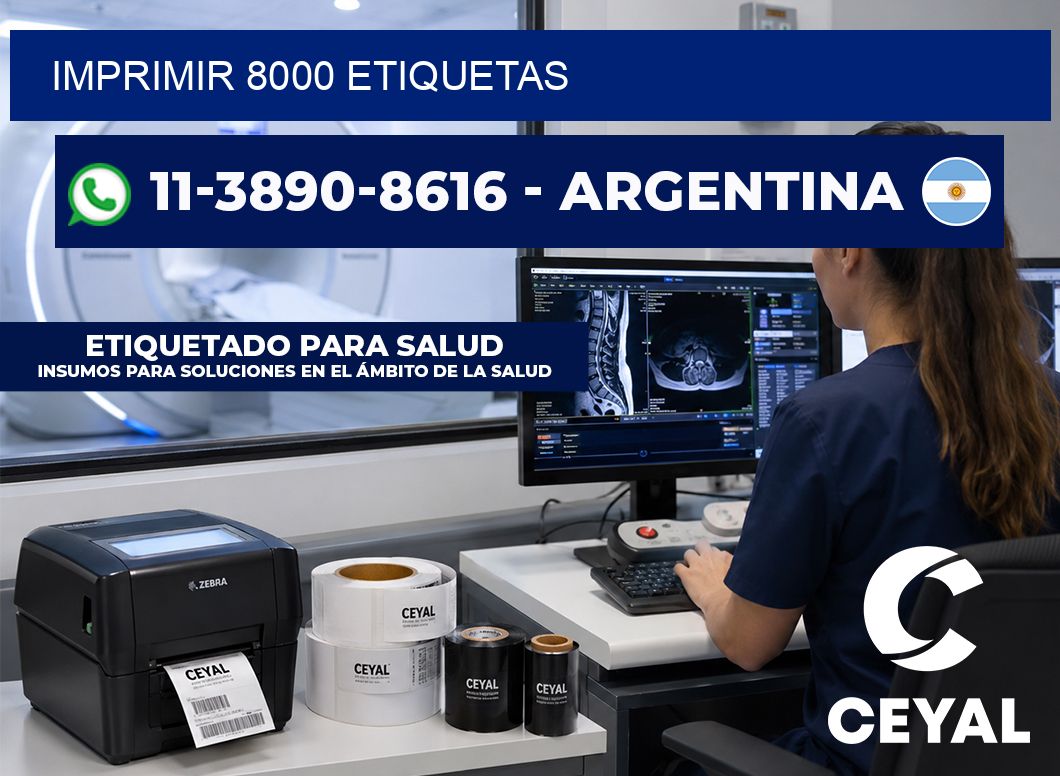IMPRIMIR 8000 ETIQUETAS