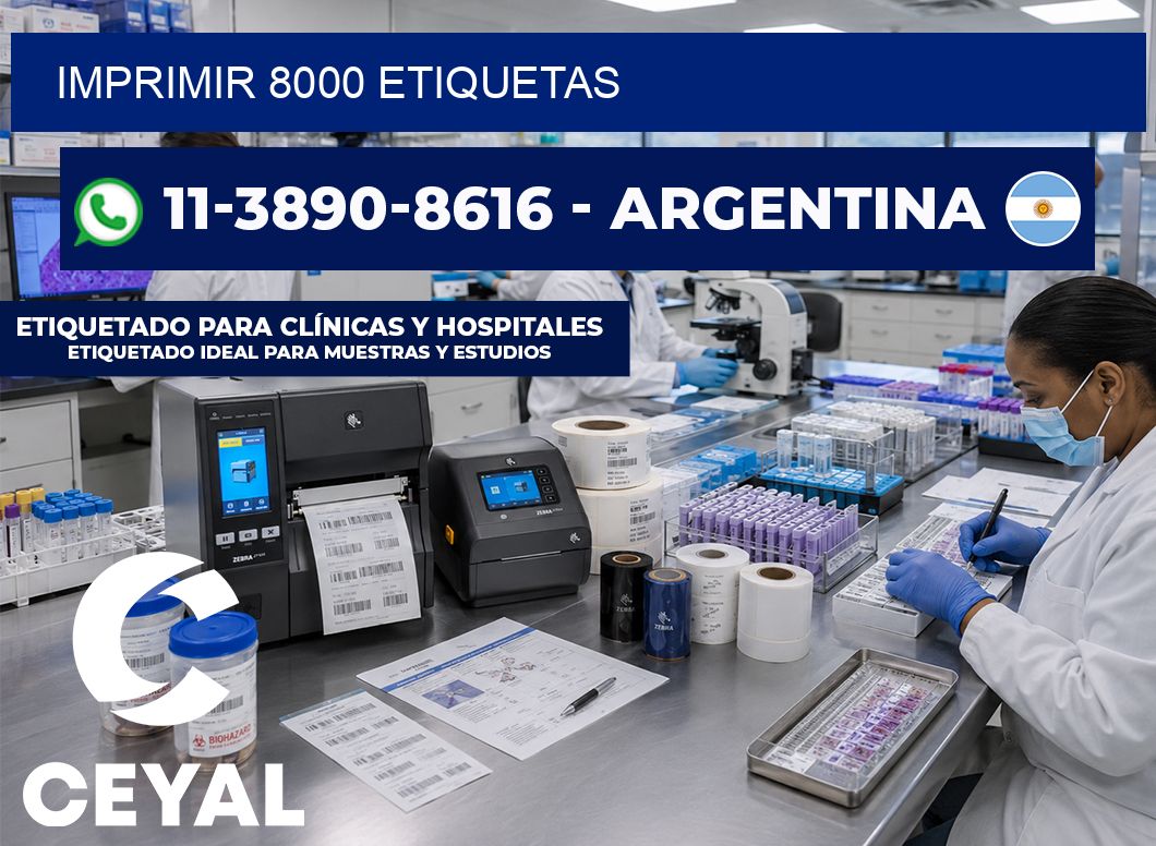 IMPRIMIR 8000 ETIQUETAS