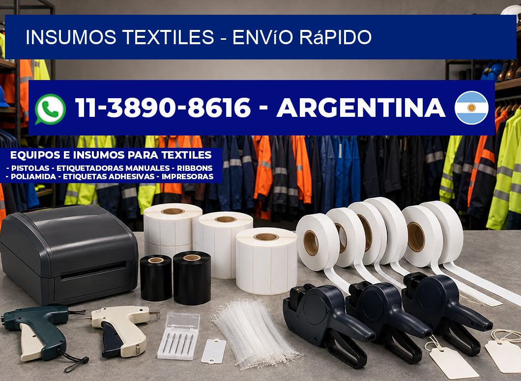 INSUMOS TEXTILES - Envío rápido