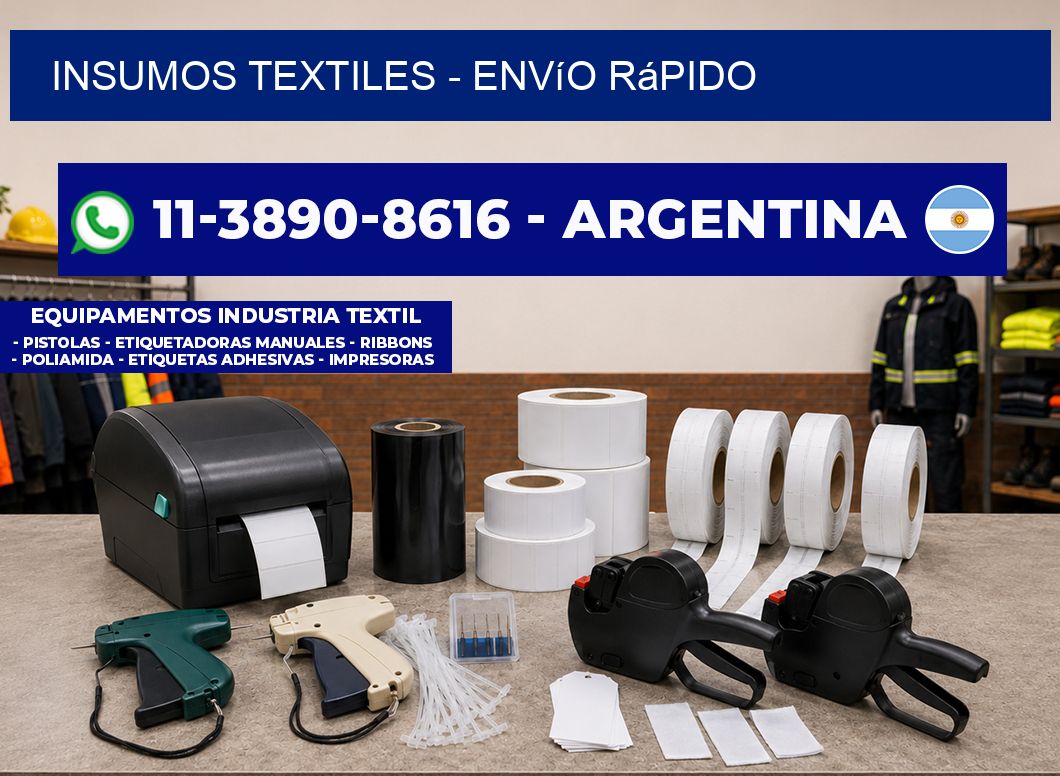 INSUMOS TEXTILES - Envío rápido