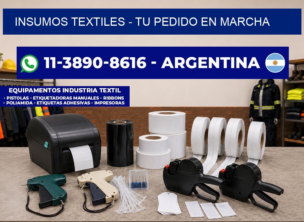 INSUMOS TEXTILES – Tu pedido en marcha