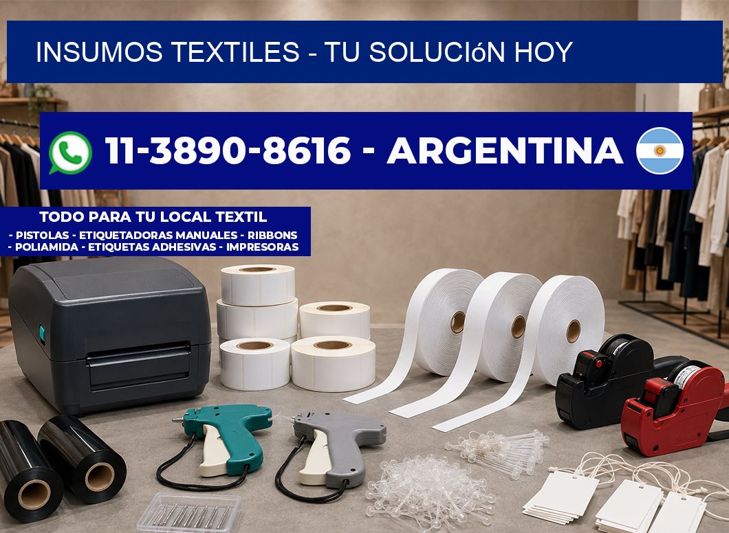 INSUMOS TEXTILES – Tu solución hoy