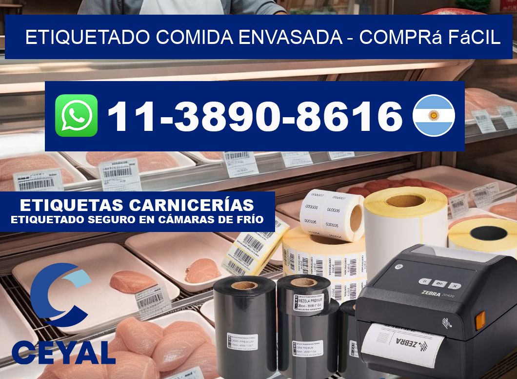 Etiquetado comida envasada - Comprá fácil