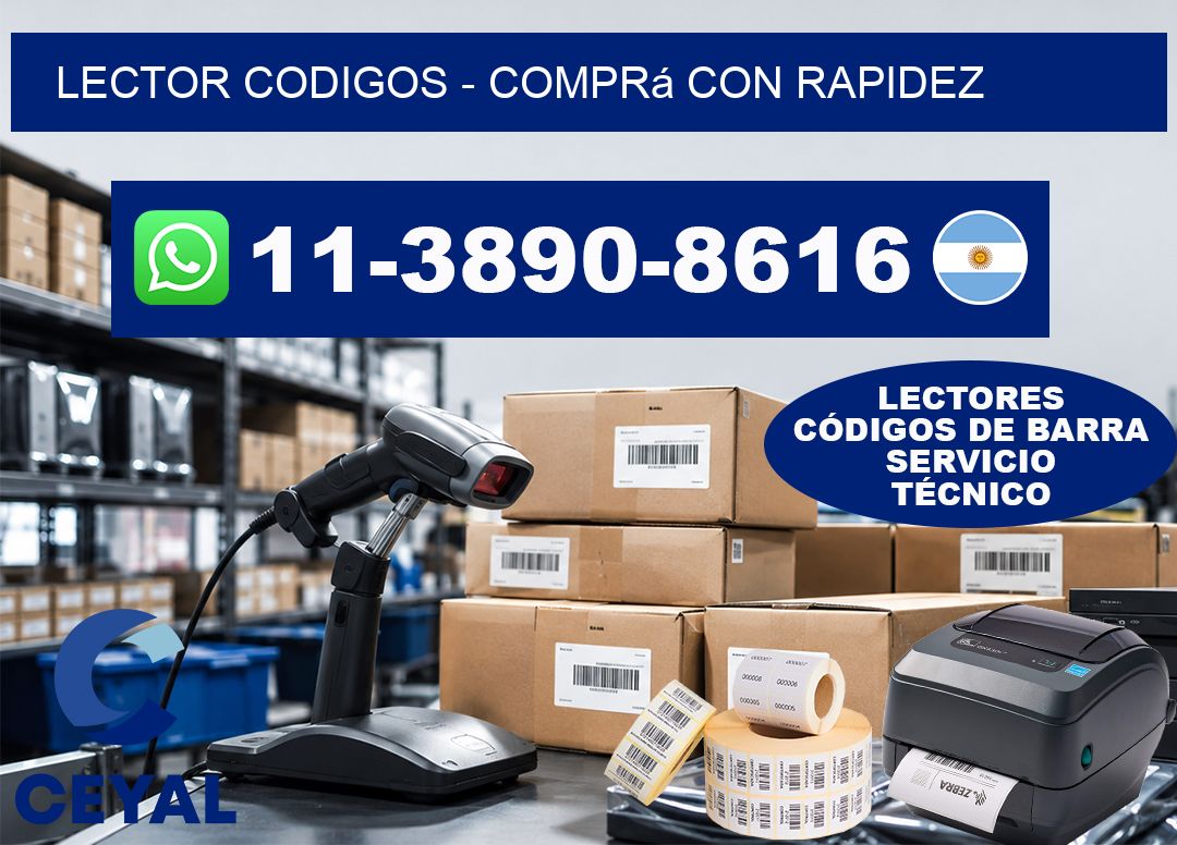 LECTOR CODIGOS - Comprá con rapidez