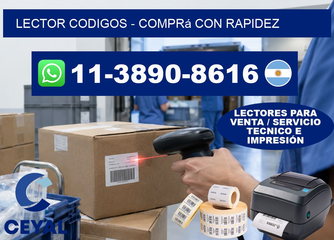 LECTOR CODIGOS - Comprá con rapidez