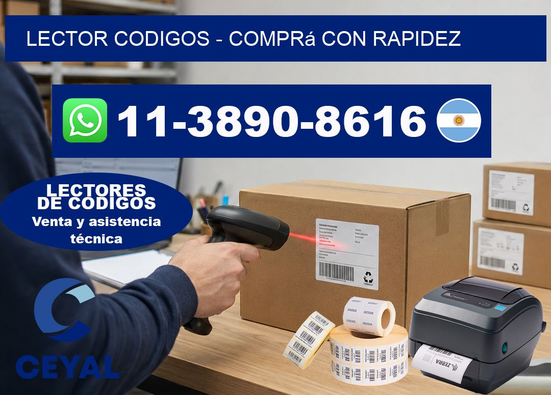 LECTOR CODIGOS - Comprá con rapidez