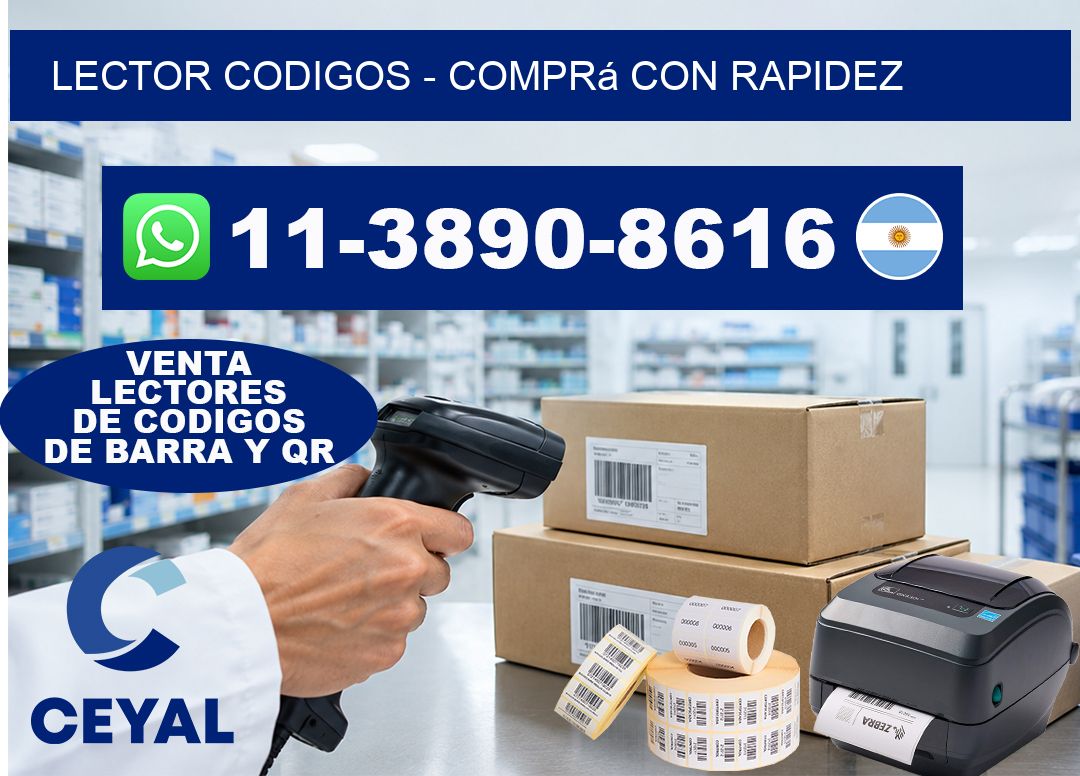 LECTOR CODIGOS – Comprá con rapidez