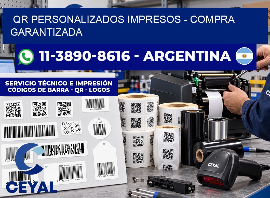 QR Personalizados Impresos – Compra garantizada