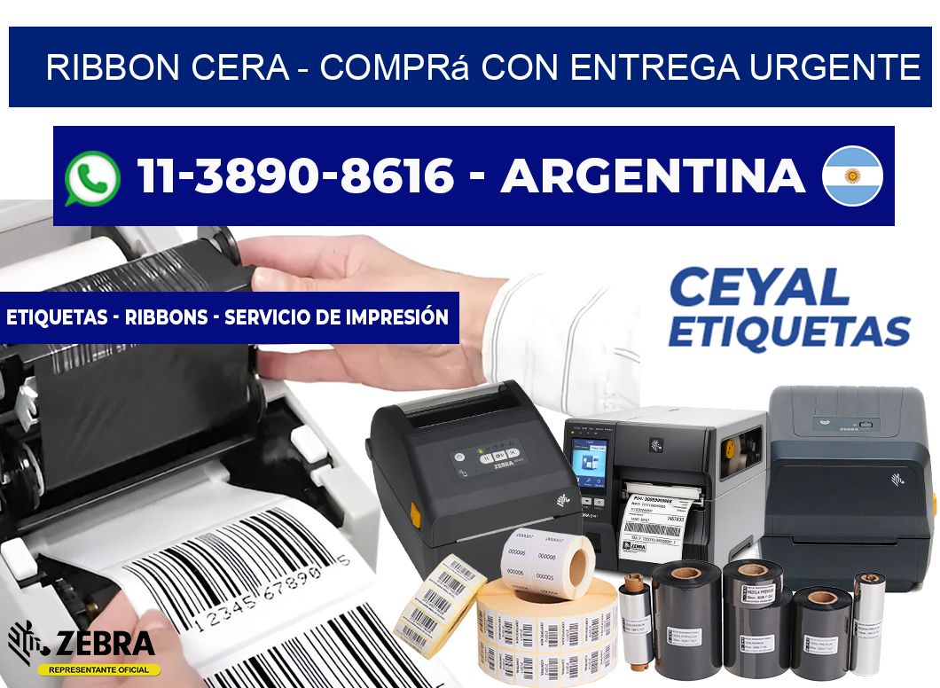 Ribbon cera - Comprá con entrega urgente