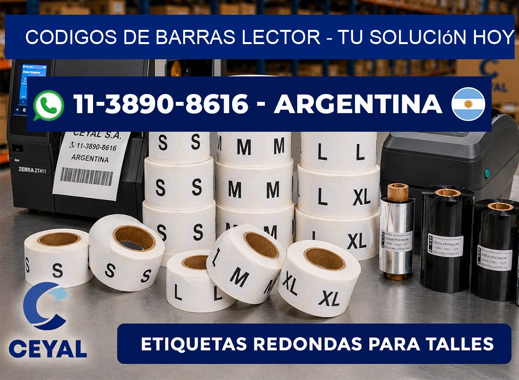 codigos de barras lector - Tu solución hoy