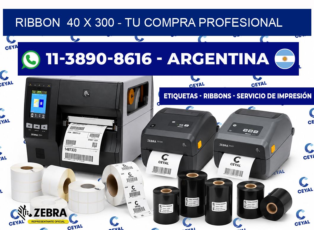 ribbon  40 x 300 - Tu compra profesional