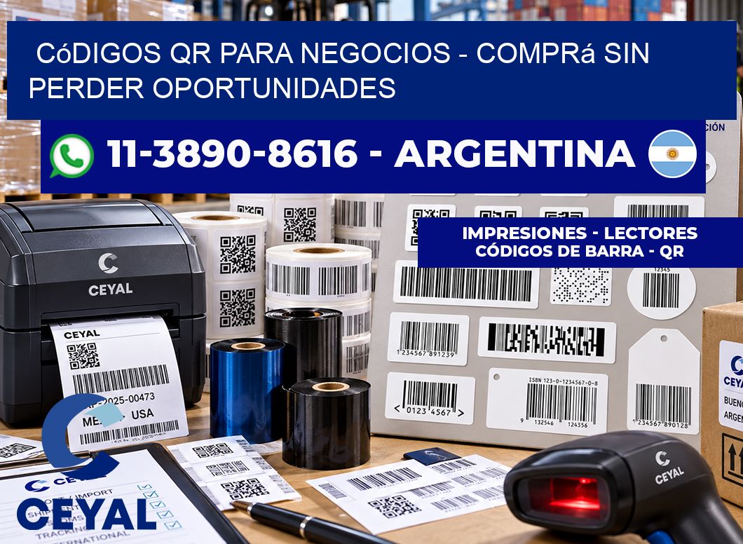 Códigos QR para Negocios - Comprá sin perder oportunidades