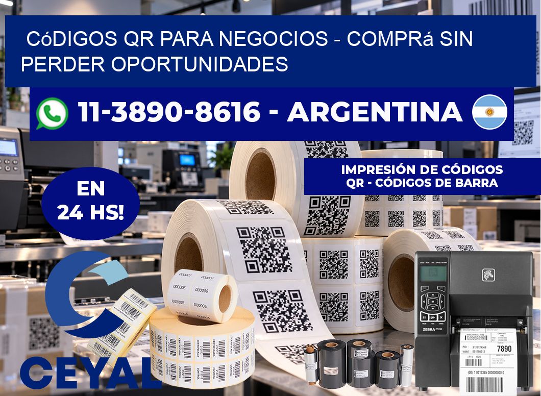 Códigos QR para Negocios – Comprá sin perder oportunidades