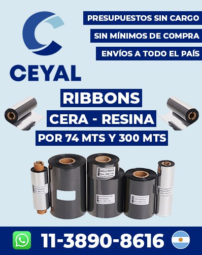 ETIQUETA Y RIBBON – Pedí tu cotización