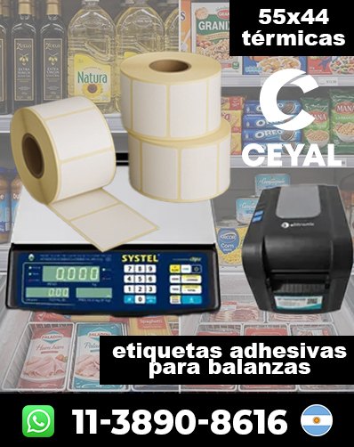 PEGATINAS BALANZA - Cotizá y comprá