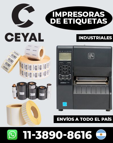 ROLLOS DE RIBBON ZEBRA - Consultá opciones