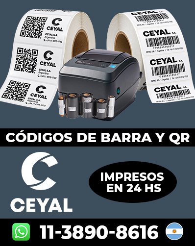 ROLLOS DE RIBBON ZEBRA – Consultá opciones